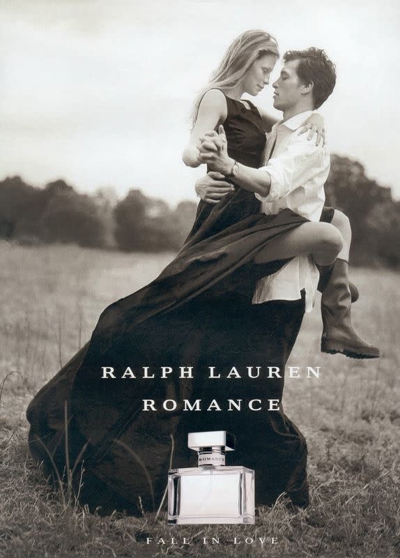 Publicité « Fall in Love » pour Romance de Ralph Lauren