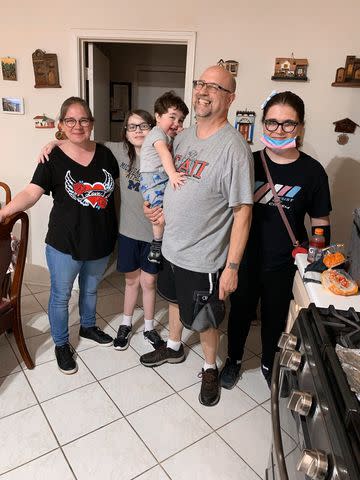 <p>Courtesy Ramirez Family</p> (L-R) Sara Ramirez, Elijah Ramirez, Mathew Ramirez, David Ramirez and Noelle Ramirez