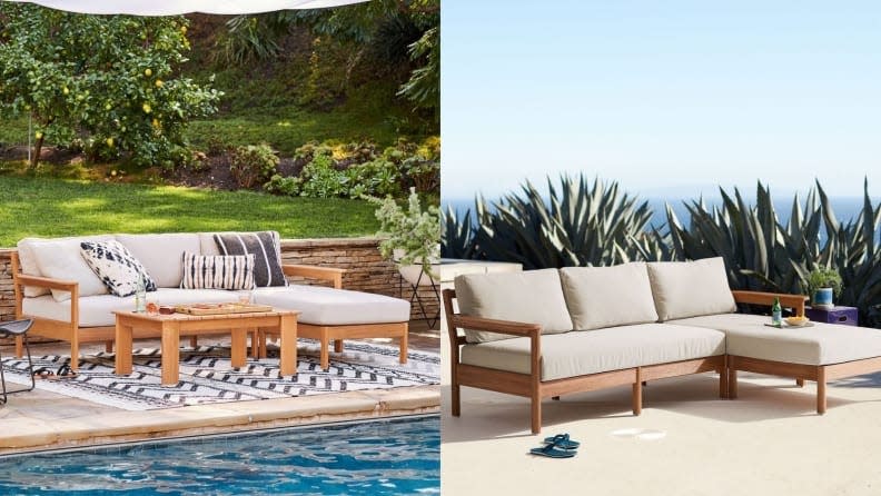 Turn your backyard into the ultimate lounge space.