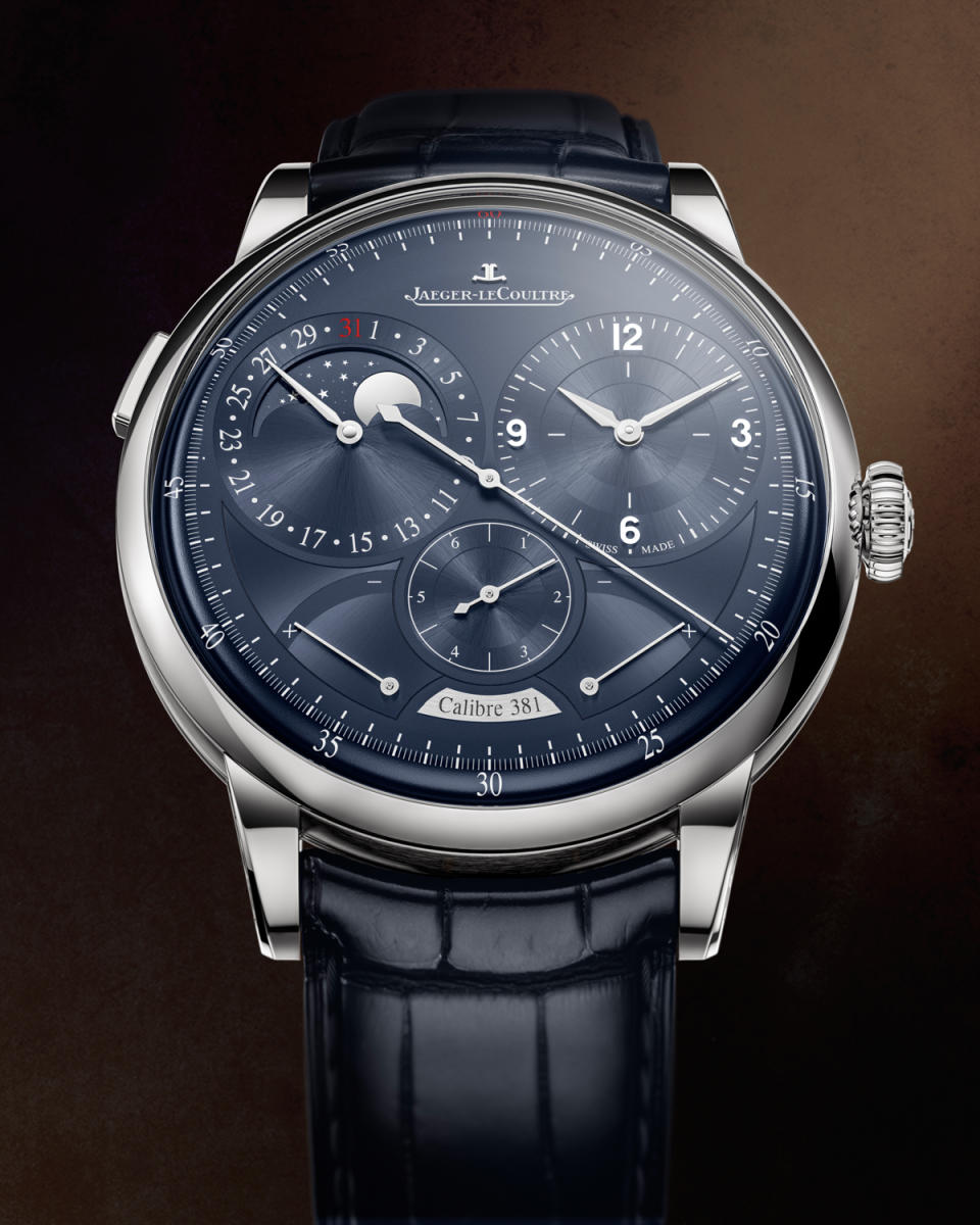 Duometre Quantieme Lunaire in Stainless Steel with Caliber 381