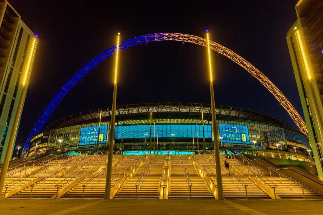 Wembley is welcoming Ukrainian refugees (Amanda Rose/Wembley Park) (PA Media)