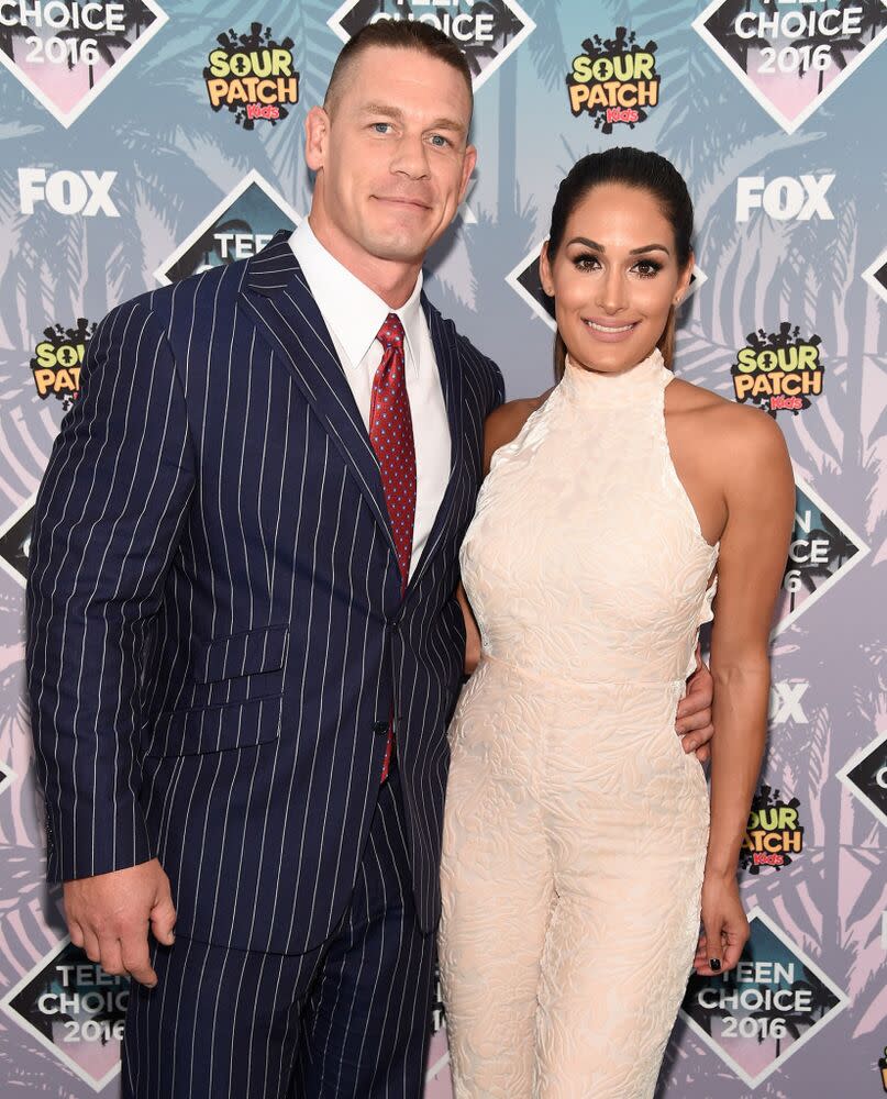 John Cena and Nikki Bella | Kevin Mazur/Fox/Getty