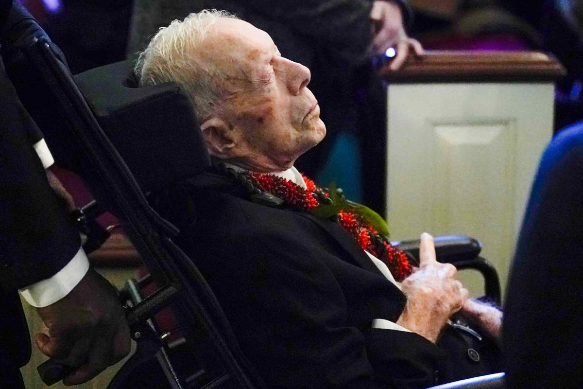 Jimmy Carter Attends Rosalynn Carter’s Private Funeral at Church Where