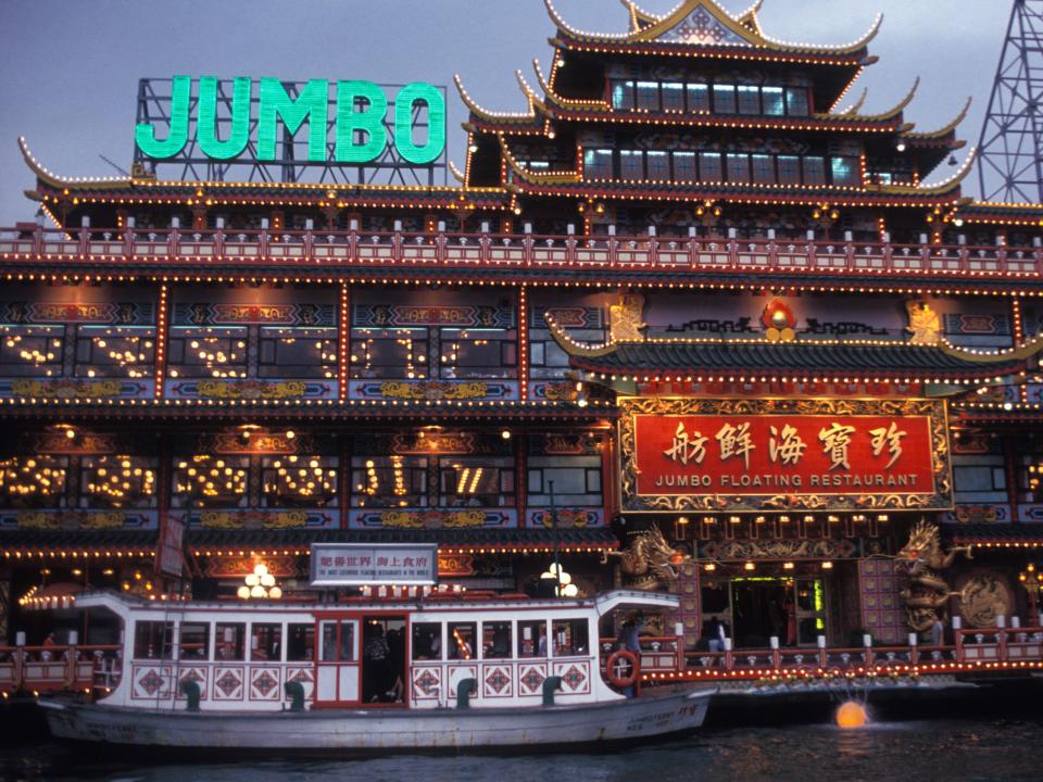 Jumbo Floating Restaurant, 1993