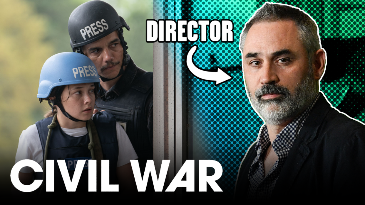  Cailee Spaeny and Wagner Moura in Civil War / Director Alex Garland. 