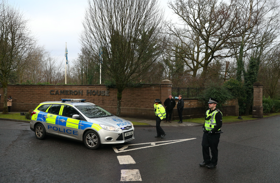 <em>Officers are now working to establish the exact circumstances of the blaze (PA)</em>