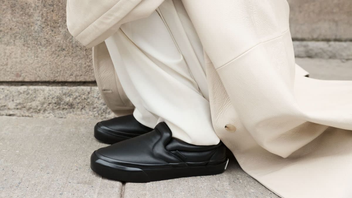 <em>Vans x Proenza Schouler Puffy Slip-On in Black, $200</em><p>Photo: Alessio Bolzoni/Courtesy of Proenza Schouler</p>