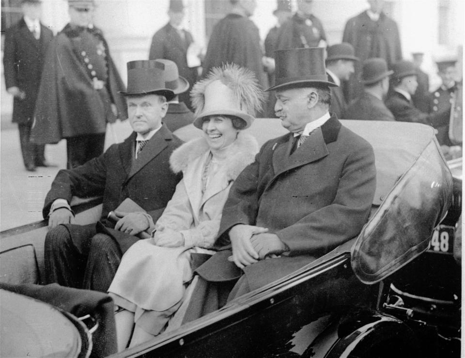 calvin coolidge grace coolidge inauguration march 1925