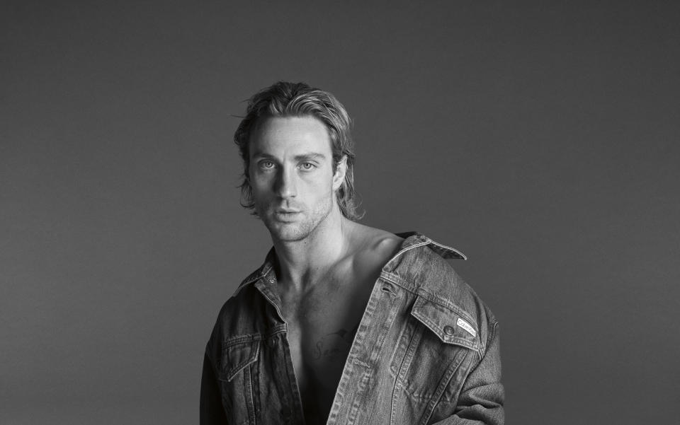 Aaron Taylor-Johnson for Calvin Klein.