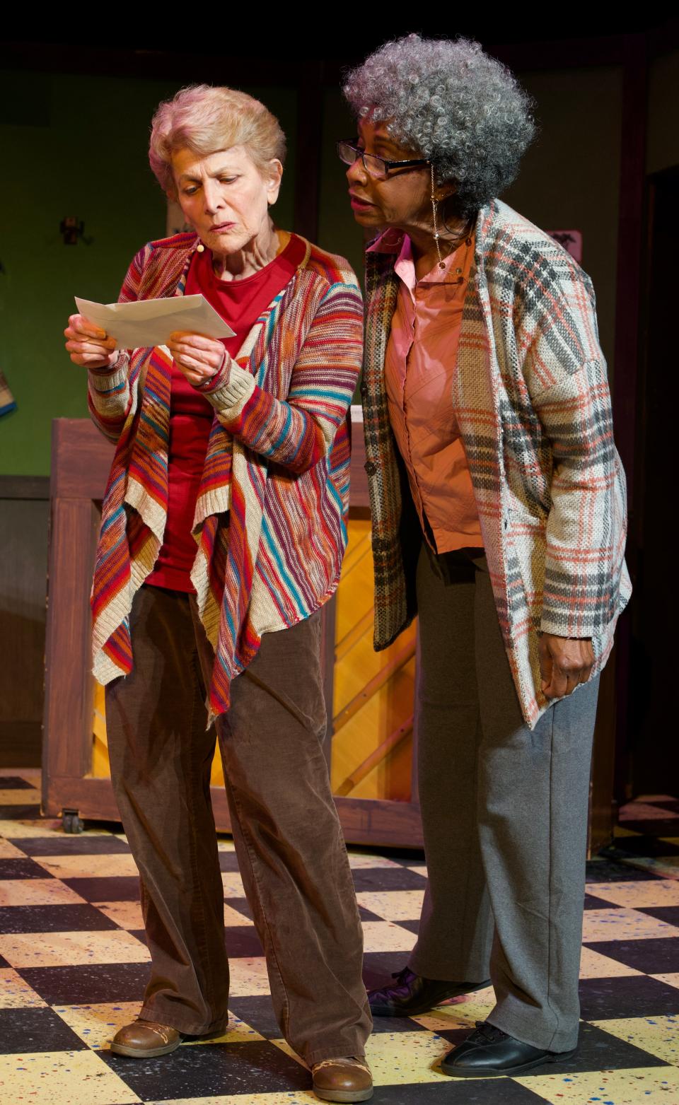 Sandra Karas and Dolette McDonald in the Savannah Repertory Theatre production of 'The Spitfire Grill.'