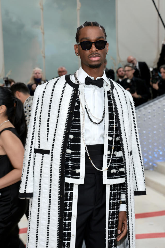 Shai Gilgeous-Alexander attends The 2021 Met Gala Celebrating In News  Photo - Getty Images