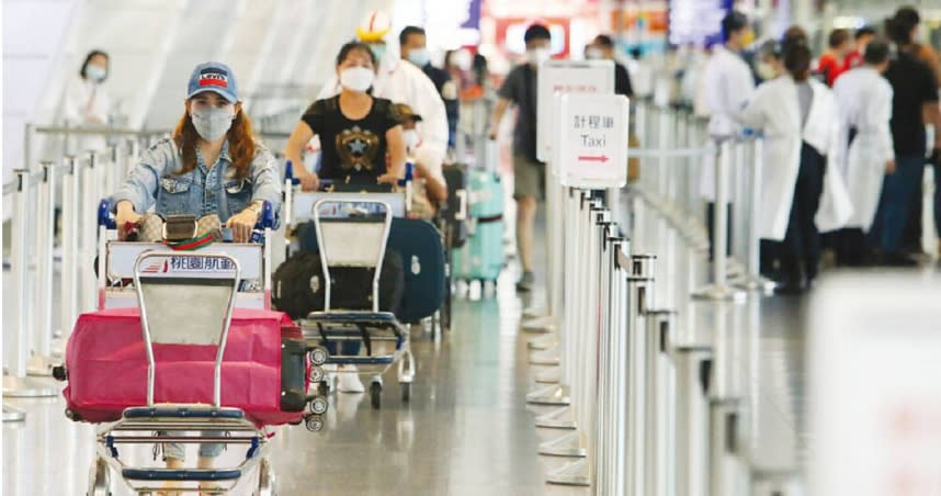 旅行社業者表示，目前飛航台灣的航空公司班次，較疫情前恢復不到五成，市場需要一段恢復期。（圖／中國時報資料照片）