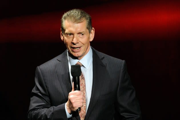 Former WWE chairman and CEO Vince McMahon. - Credit: Ethan Miller/Getty Images