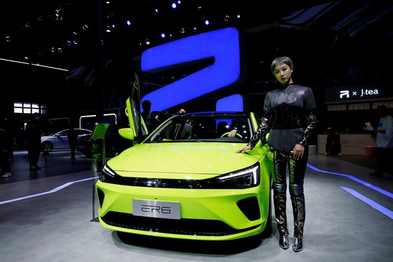 FILE PHOTO: Auto Shanghai show in Shanghai