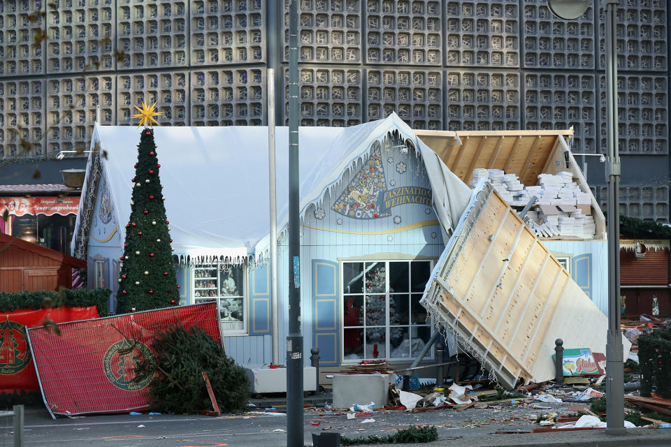 Truck attack at Berlin Christmas market