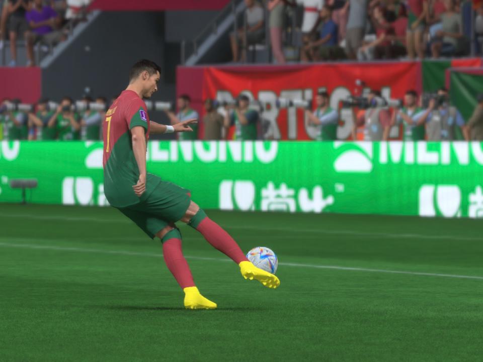 Cristiano Ronaldo in FIFA 23.