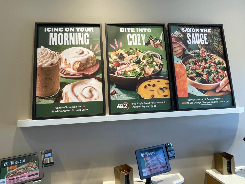 A sneak peek inside the unopened Panera Bread bakery and cafe located at the Mojave Plaza on Bear Valley Road in Hesperia