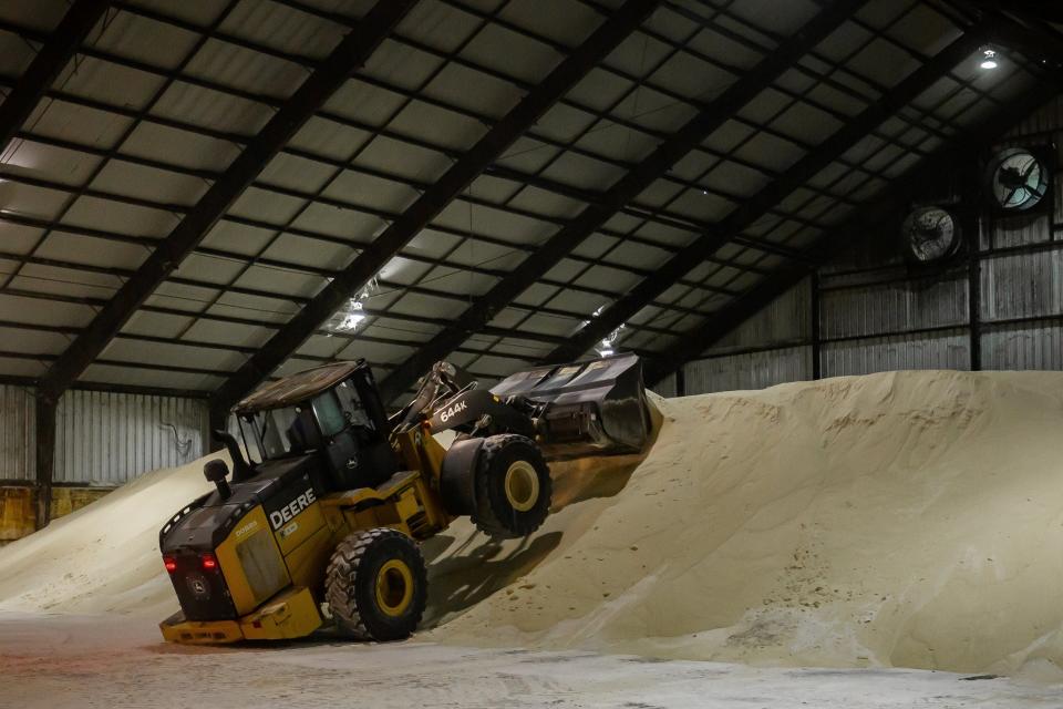 U.S. Sugar tour of fields, sugar mill and other harvesting activities in and around Clewiston, Fla., on Friday, November 20, 2020.