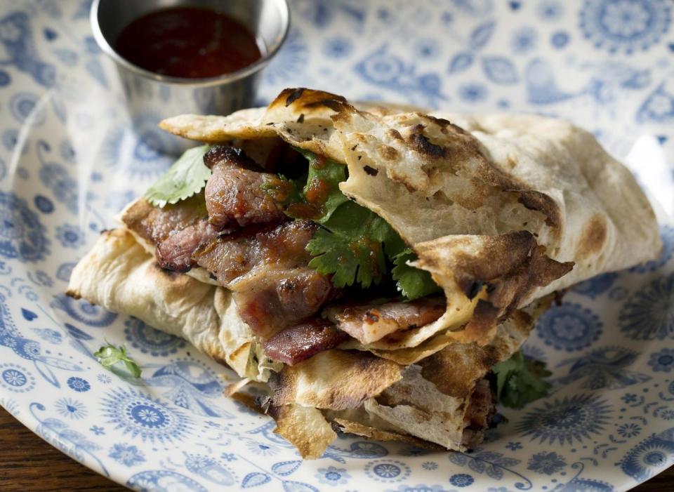 Indian invention: The popular bacon naan