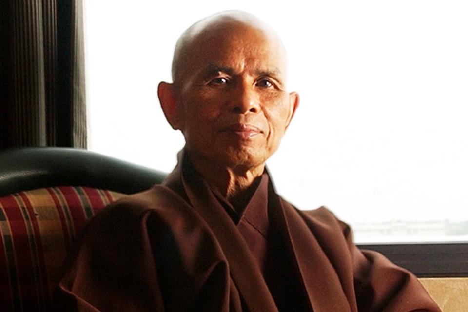 Thich Nhat Hanh is a Vietnamese Buddhist monk. Hanh talked about peace and the world since September 11, 2001 from his hotel room on Monday, August 19, 2002.