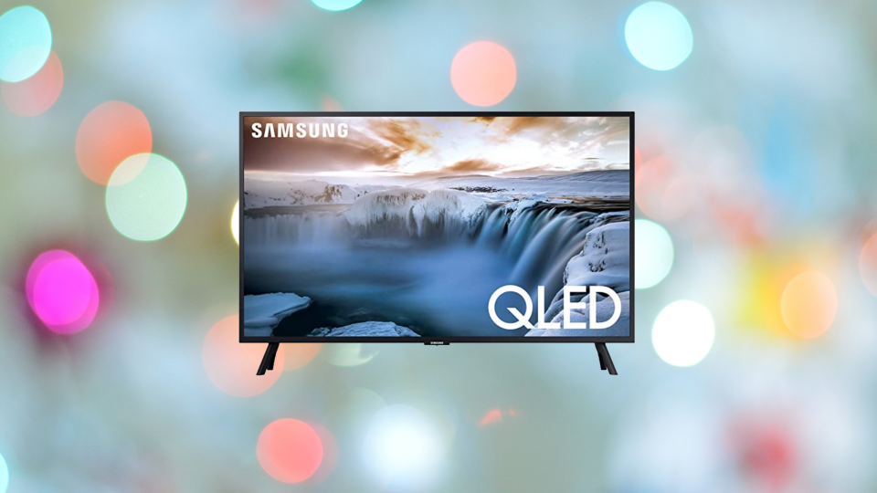 Save $102 on this Samsung QN32Q50RAFXZA Flat 32-inch QLED 4K 32Q50 Series Smart TV. (Photo: Amazon)