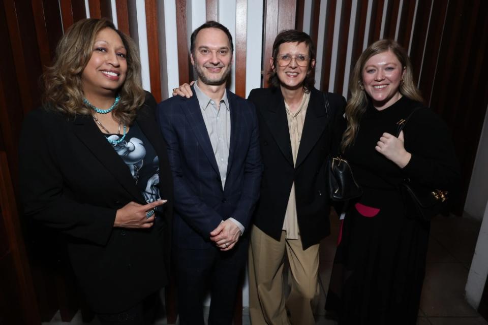 Shinique Smith, Jeff Vespa, Frances Pennington & Madeleine Hulstrom, TheWrapBook Launch Party 2024