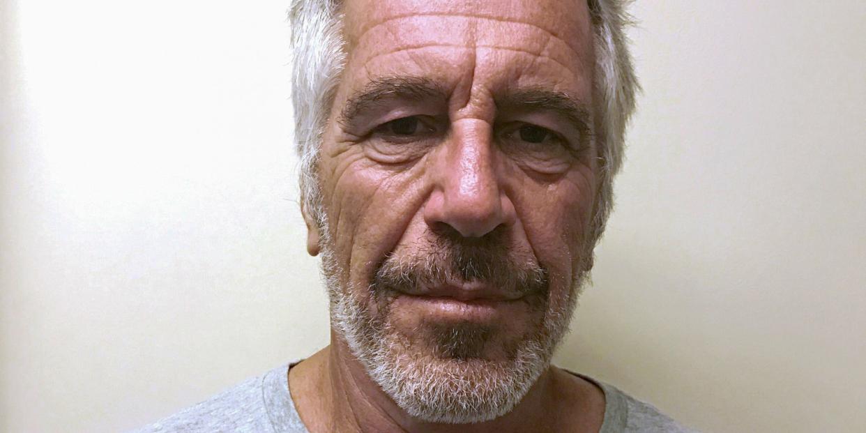 FILE PHOTO: U.S. financier Jeffrey Epstein appears in a photograph taken for the New York State Division of Criminal Justice Services' sex offender registry March 28, 2017 and obtained by Reuters July 10, 2019.  New York State Division of Criminal Justice Services/Handout/File Photo via REUTERS