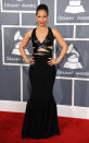 Alicia Keys arrive at the 55th Annual Grammy Awards at the Staples Center in Los Angeles, CA on February 10, 2013.