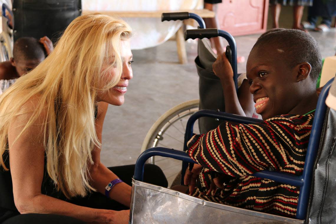 Susie Krabacher, the founder of HaitiChildren, has been caring for disabled, abandoned and orphaned children in Haiti since 1994. The current gang-fueled crisis, she said, is leading to needled deaths because her kids cannot get to doctors in the capital, and she is pushing to have them temporarily move to Jamaica.