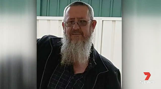 Doug Fernihough, 57, is in an induced coma. Source: 7 News