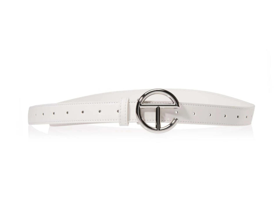 Telfar Logo Leather Belt