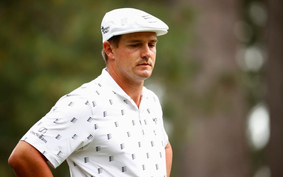 Things didn't go according to plan for DeChambeau yesterday - GETTY IIMAGES