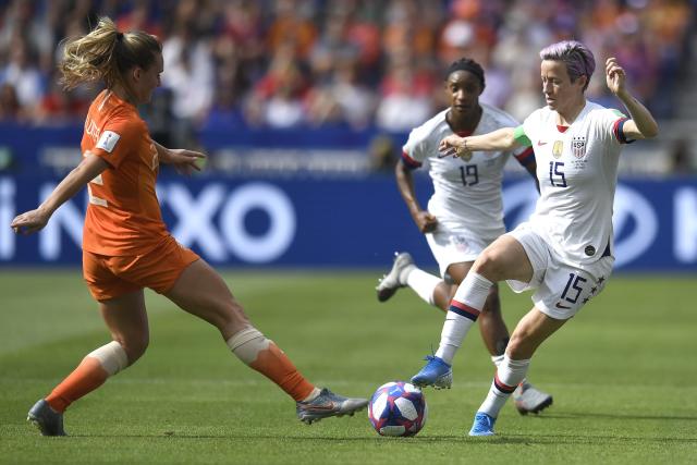 US women's football captain Megan Rapinoe says 'not many, if any