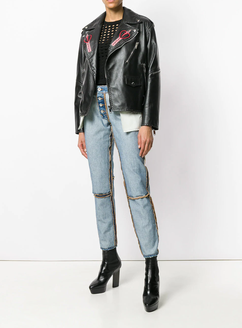 Source: Farfetch inside out jeans 