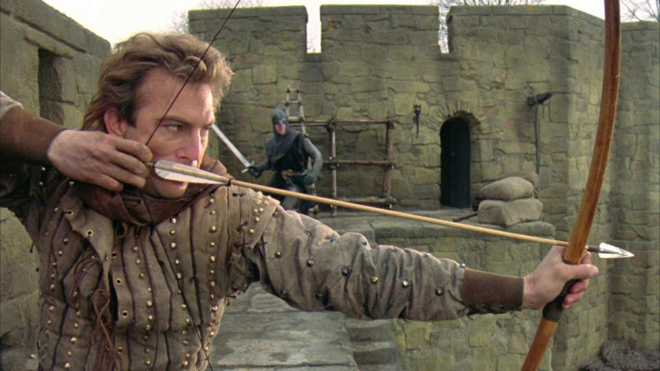 Kevin Costner in Robin Hood: Prince of Thieves