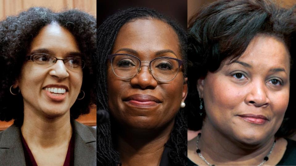 Left to right: Leondra Kruger, Ketanji Brown Jackson, J. Michelle Childs (Photo: AP/Getty Images)