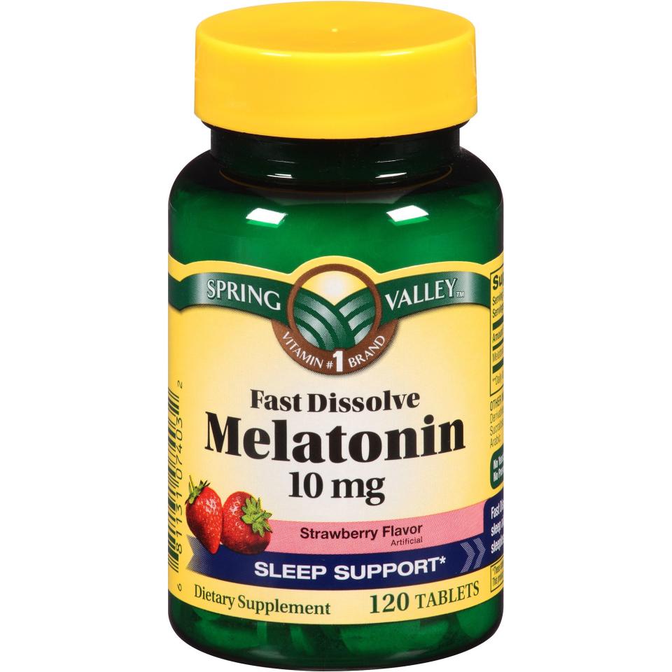 <a href="https://fave.co/2FSAUiK" rel="noopener" target="_blank" data-ylk="slk:Spring Valley Fast Dissolve Melatonin Tablets;elm:context_link;itc:0;sec:content-canvas" class="link ">Spring Valley Fast Dissolve Melatonin Tablets</a> (Photo: Spring Valley)