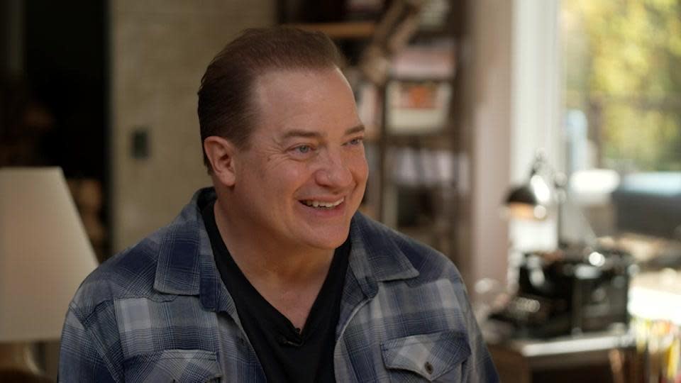 Actor Brendan Fraser.  / Credit: CBS News