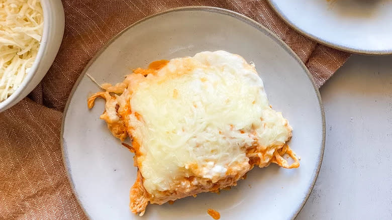 Buffalo Chicken Lasagna