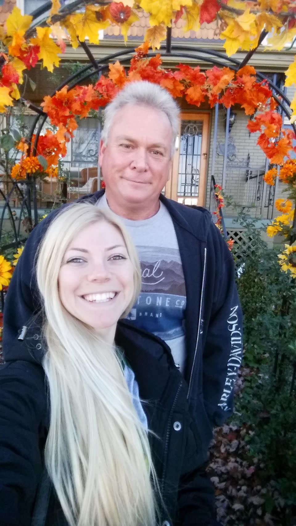 Amanda Harper, who is 25-years-old and Jay Horsky, who is 58-years-old, maintain they are not ashamed of their age difference. Photo: Caters News