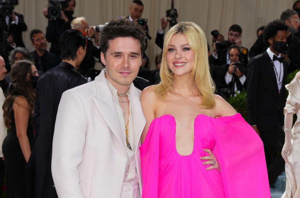 Brooklyn and Nicola Peltz Beckham married earlier this year at a ceremony in Florida. (Getty)