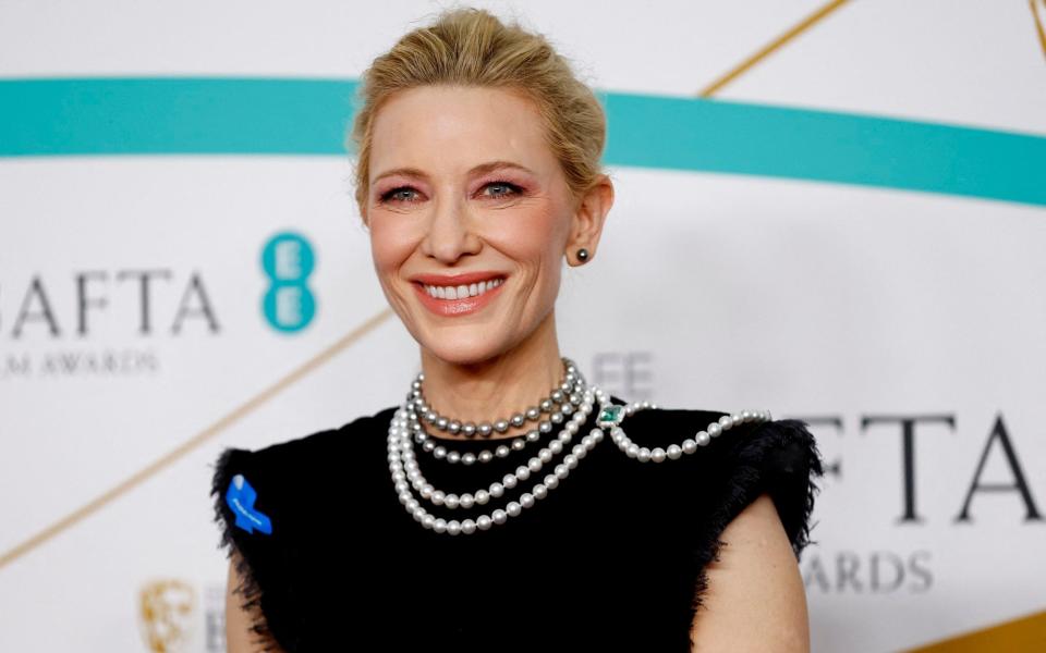 Cate Blanchett on the Baftas red carpet - REUTERS/Peter Nicholls