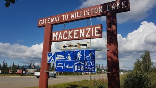 Mackenzie, B.C., is approximately 180 kilometres north of Prince George.