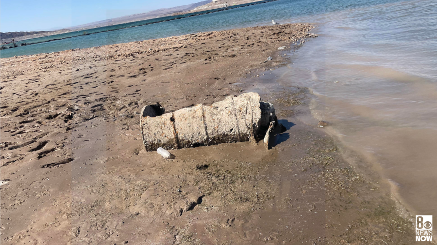 <em>On May 1, 2022, boaters discovered the man’s body concealed in a barrel near Hemenway Harbor. (Shawna Hollister/KLAS)</em>