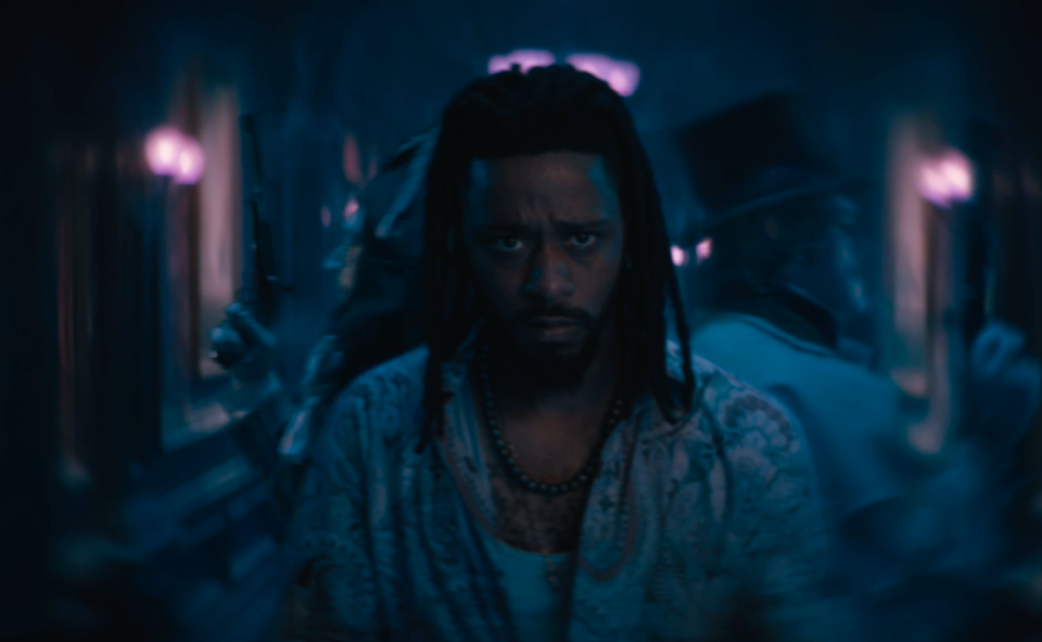 LaKeith Stanfield in a scene from Haunted Mansion