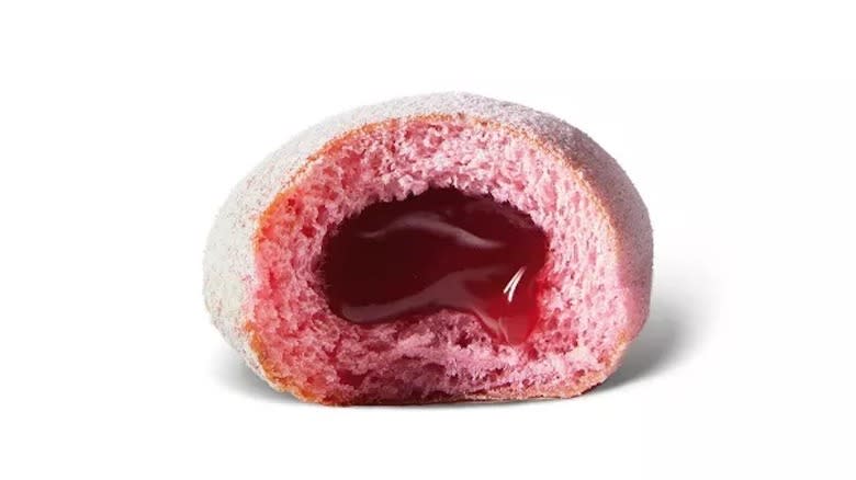Starbucks mini berry Berliner doughnut