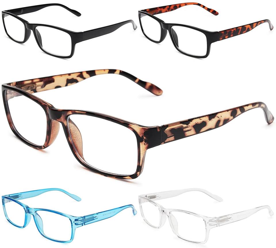 Gaoye 5-Pack Reading Glasses, blue light glasses