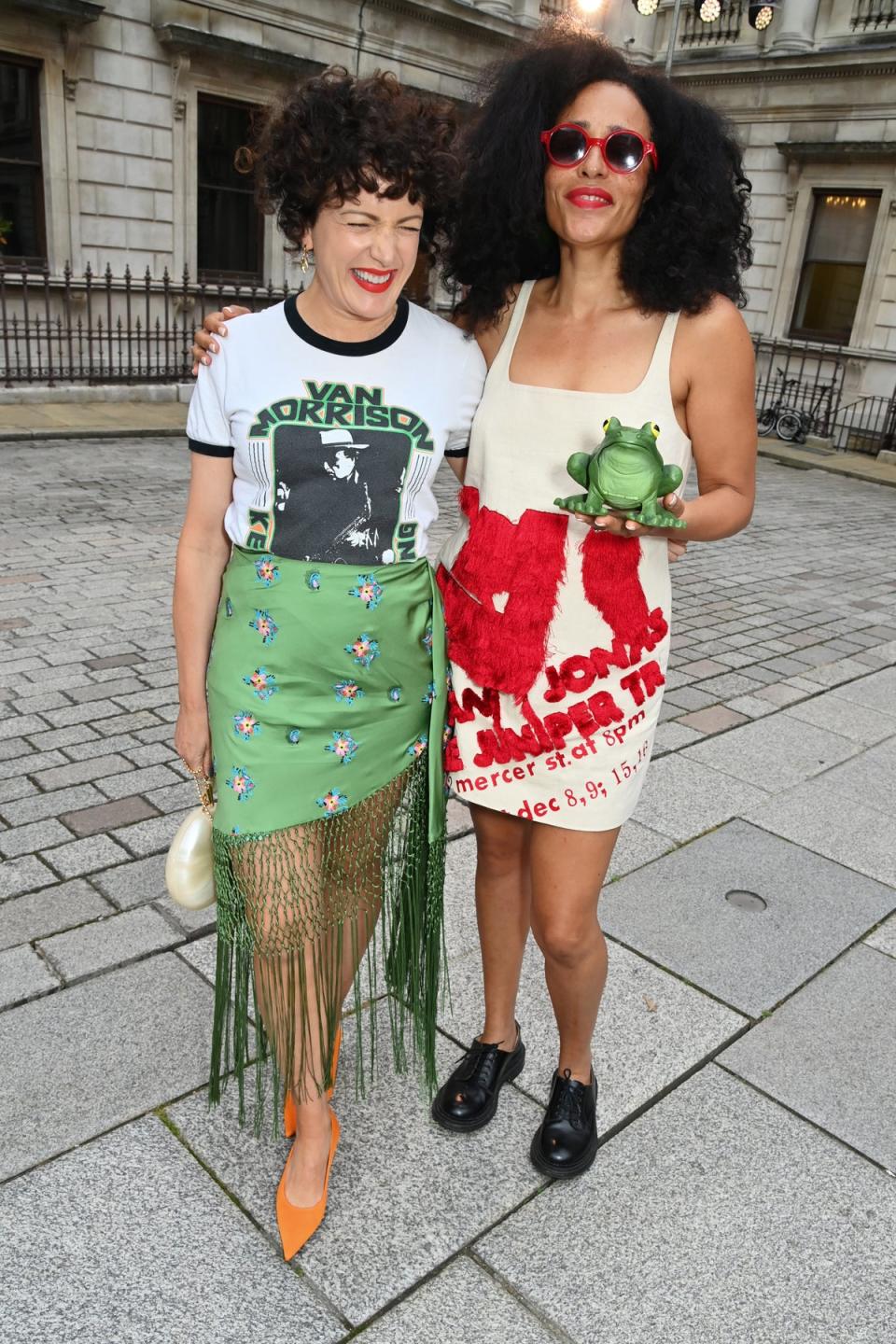 Annie Mac and Zadie Smith (Dave Benett/Getty Images)