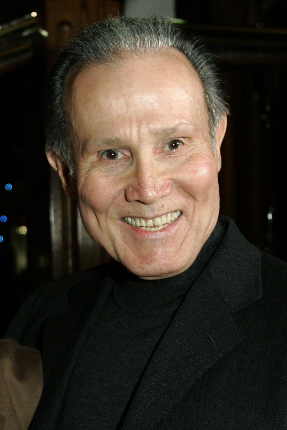 FILE - Actor Henry Silva is photographed during fellow actor Ernest Borgnine's 90th birthday party at a restaurant in Los Angeles, on Jan. 24, 2007. Silva, a prolific character actor best known for playing villains and tough guys in “The Manchurian Candidate,” “Ocean's Eleven” and other films, has died at age 95. Silva's son Scott Silva told Variety that he died Wednesday, Sept. 14, 2022, of natural causes at the Motion Picture and Television Country House and Hospital in Woodland Hills, Calif. (AP Photo/Kevork Djansezian, File)