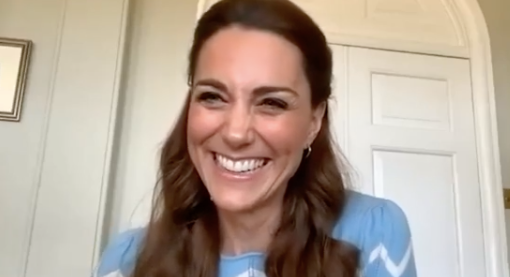 Kate Middleton made a "virtual visit" to a maternity unit (Instagram)